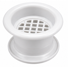 AirRoxy Решітка дверна втулка 6 шт (white)